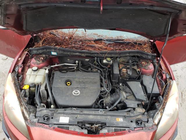 JM1BL1S50A1100982 - 2010 MAZDA MAZDA3 S RED photo 7