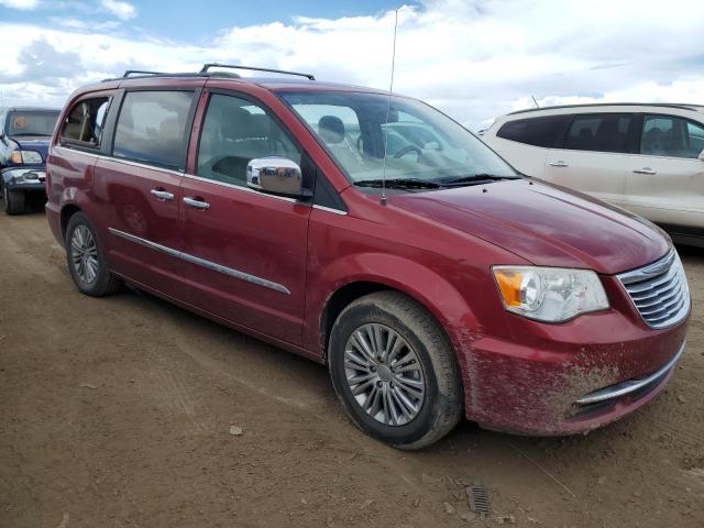 2C4RC1CG0DR647183 - 2013 CHRYSLER TOWN & COU TOURING L MAROON photo 4