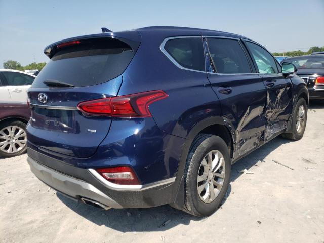 5NMS3CAD8LH238346 - 2020 HYUNDAI SANTA FE SEL BLUE photo 3