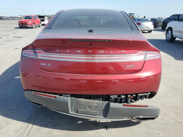 3LN6L5E99HR641922 - 2017 LINCOLN MKZ RESERVE წითელი ფოტო 6