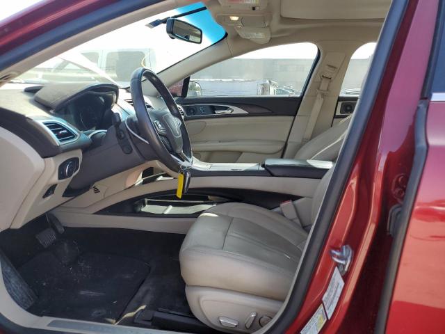 3LN6L5E99HR641922 - 2017 LINCOLN MKZ RESERVE წითელი ფოტო 7