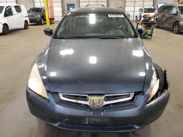 1HGCM66575A061064 - 2005 HONDA ACCORD EX BLUE photo 5