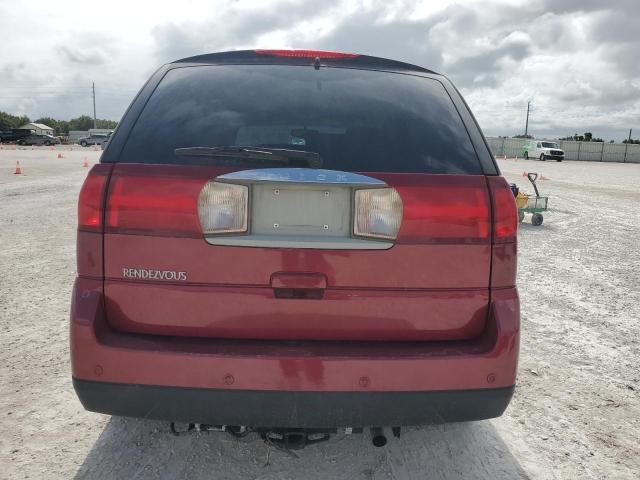 3G5DA03LX6S556099 - 2006 BUICK RENDEZVOUS CX MAROON photo 6