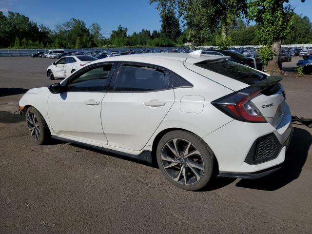 SHHFK7H96HU412290 - 2017 HONDA CIVIC SPORT TOURING WHITE photo 2