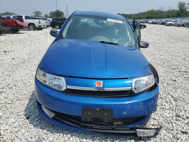 1G8AL52F04Z143598 - 2004 SATURN ION LEVEL 3 BLUE photo 5