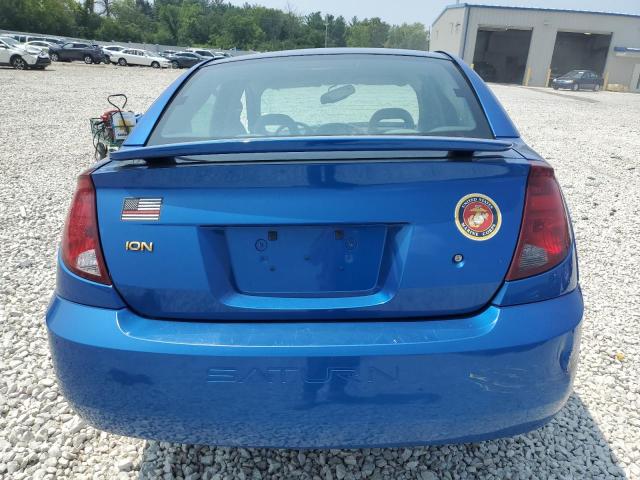 1G8AL52F04Z143598 - 2004 SATURN ION LEVEL 3 BLUE photo 6