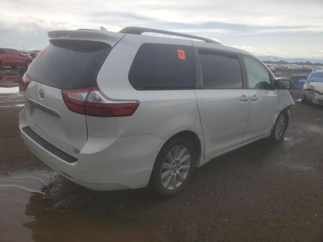 5TDDK3DC0FS101949 - 2015 TOYOTA SIENNA XLE WHITE photo 3