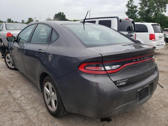 1C3CDFBB4FD337232 - 2015 DODGE DART SXT GRAY photo 2