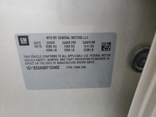 1G11E5SA9GF133462 - 2016 CHEVROLET MALIBU LIM LTZ GRAY photo 12