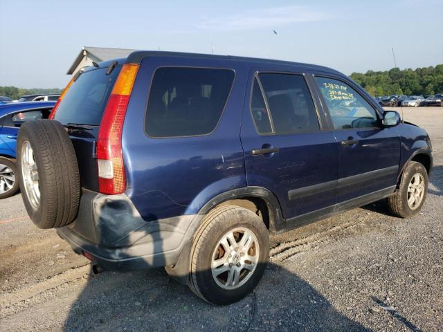 JHLRD78822C073308 - 2002 HONDA CR-V EX BLUE photo 3