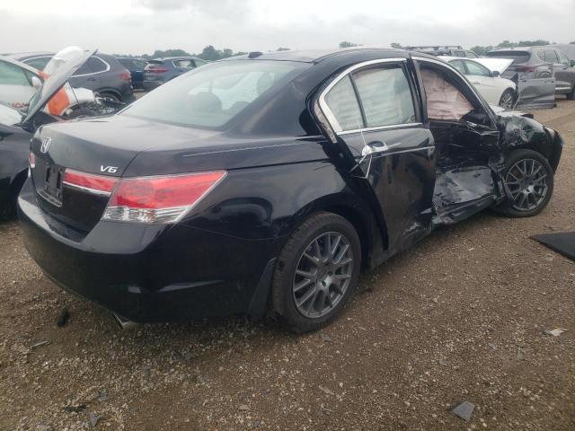 1HGCP3F84CA007878 - 2012 HONDA ACCORD EXL BLACK photo 3