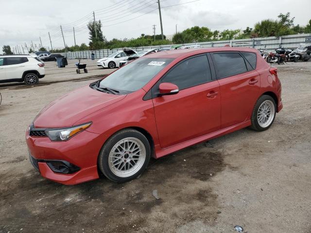 JTNKARJE2JJ565653 - 2018 TOYOTA COROLLA IM RED photo 1