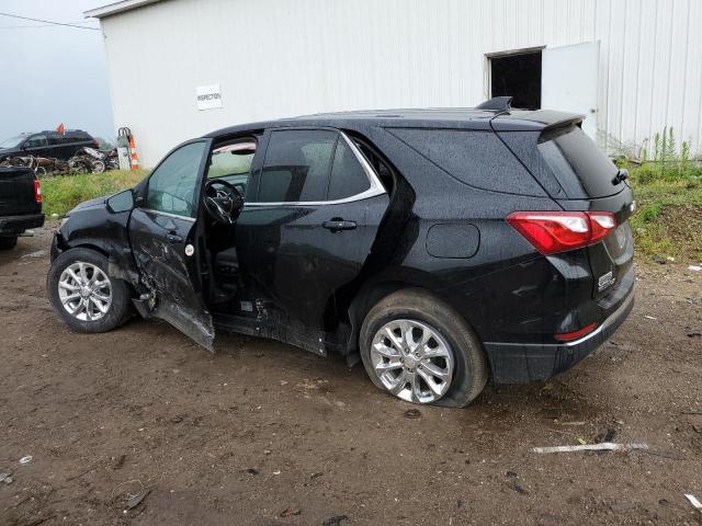 2GNAXSEV4J6235873 - 2018 CHEVROLET EQUINOX LT BLACK photo 2