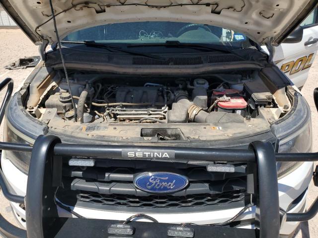 1FM5K8AR9HGD58417 - 2017 FORD EXPLORER POLICE INTERCEPTOR 白色 照片 11