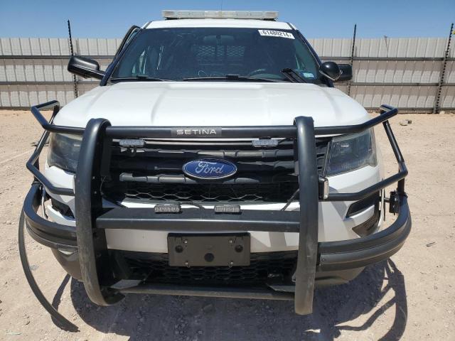 1FM5K8AR9HGD58417 - 2017 FORD EXPLORER POLICE INTERCEPTOR 白色 照片 5