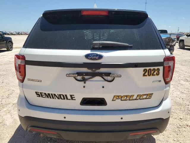 1FM5K8AR9HGD58417 - 2017 FORD EXPLORER POLICE INTERCEPTOR 白色 照片 6