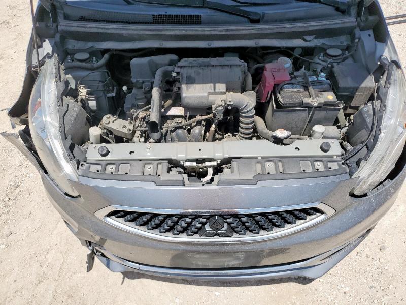 ML32A3HJXKH003225 - 2019 MITSUBISHI MIRAGE ES Szary zdjęcie 11