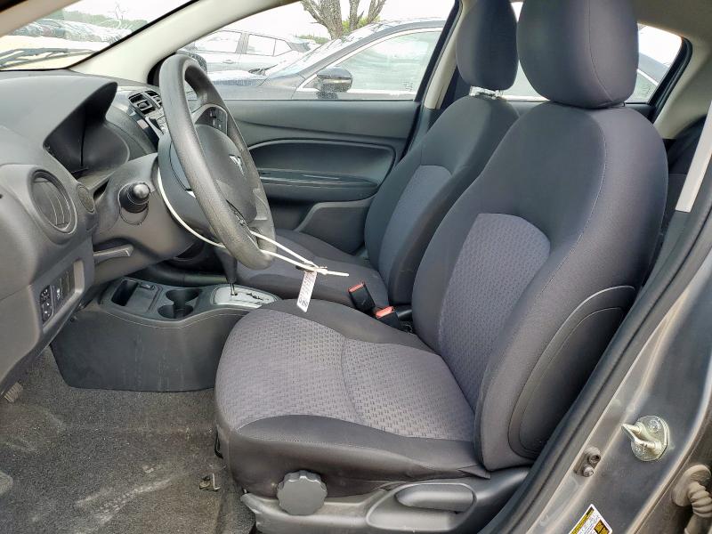 ML32A3HJXKH003225 - 2019 MITSUBISHI MIRAGE ES Szary zdjęcie 7