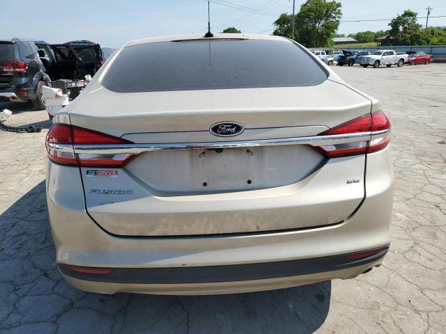 3FA6P0H7XHR260639 - 2017 FORD FUSION SE GOLD photo 6