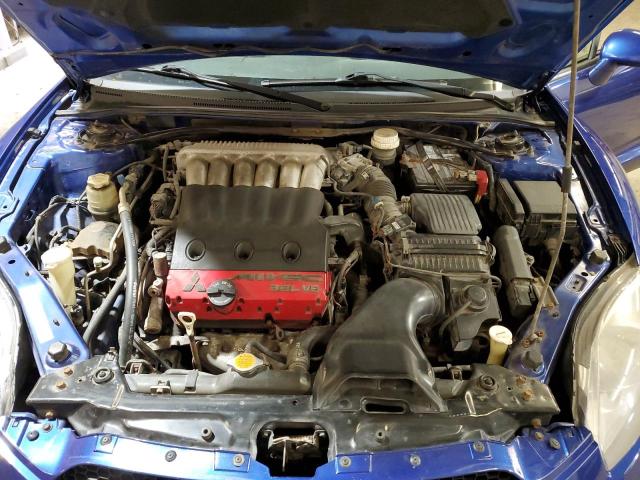 4A3AK34T36E022376 - 2006 MITSUBISHI ECLIPSE GT BLUE photo 11