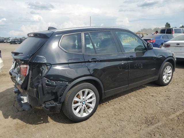 5UXWX9C59F0D50173 - 2015 BMW X3 XDRIVE28I BLACK photo 3