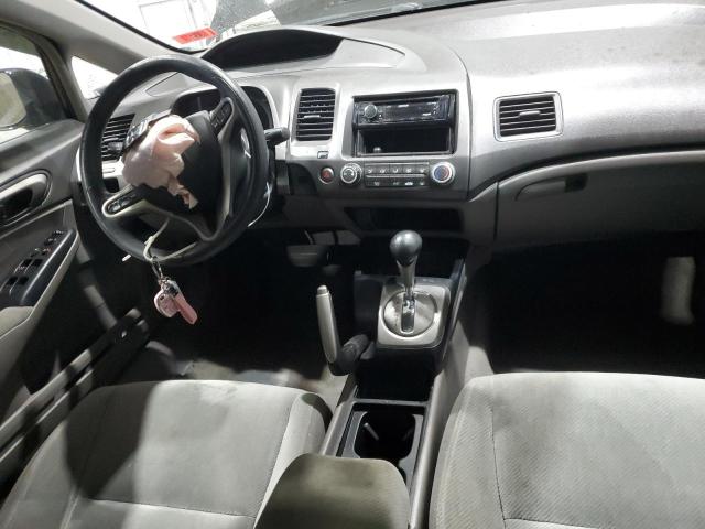 19XFA1F81AE015142 - 2010 HONDA CIVIC EX BLACK photo 8