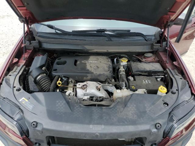 1C4PJMBN2KD100513 - 2019 JEEP CHEROKEE TRAILHAWK BURGUNDY photo 12