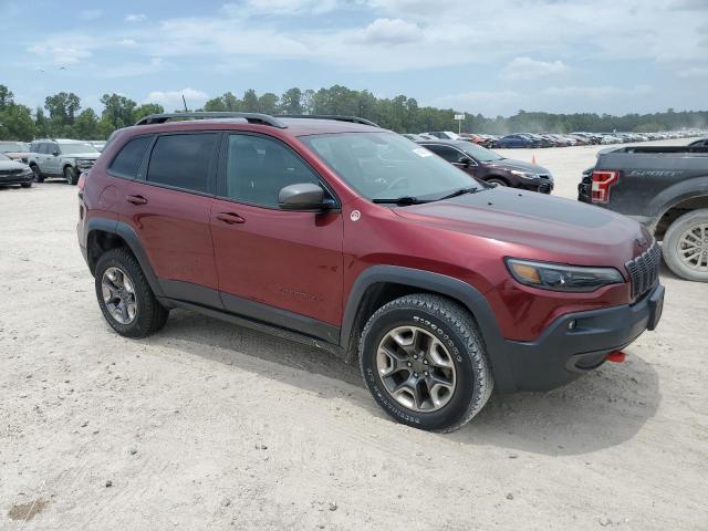 1C4PJMBN2KD100513 - 2019 JEEP CHEROKEE TRAILHAWK BURGUNDY photo 4