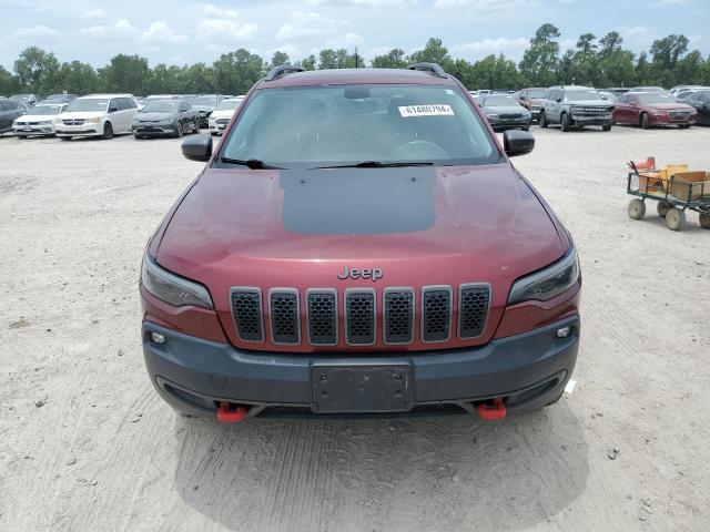 1C4PJMBN2KD100513 - 2019 JEEP CHEROKEE TRAILHAWK BURGUNDY photo 5