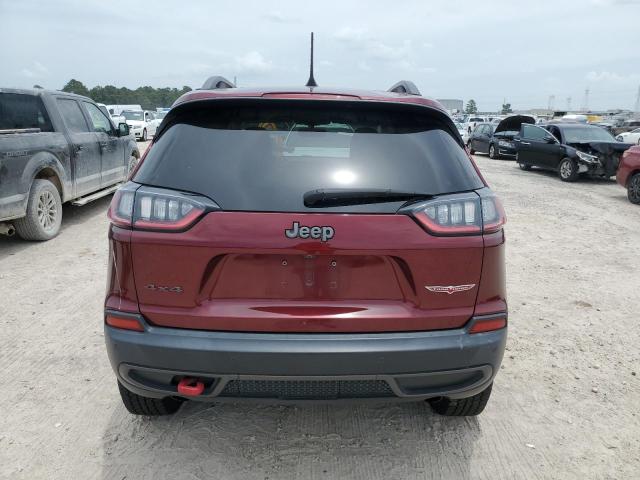1C4PJMBN2KD100513 - 2019 JEEP CHEROKEE TRAILHAWK BURGUNDY photo 6