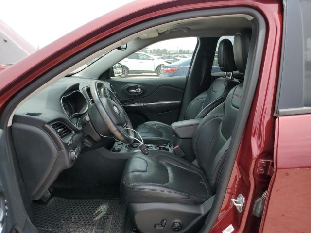1C4PJMBN2KD100513 - 2019 JEEP CHEROKEE TRAILHAWK BURGUNDY photo 7