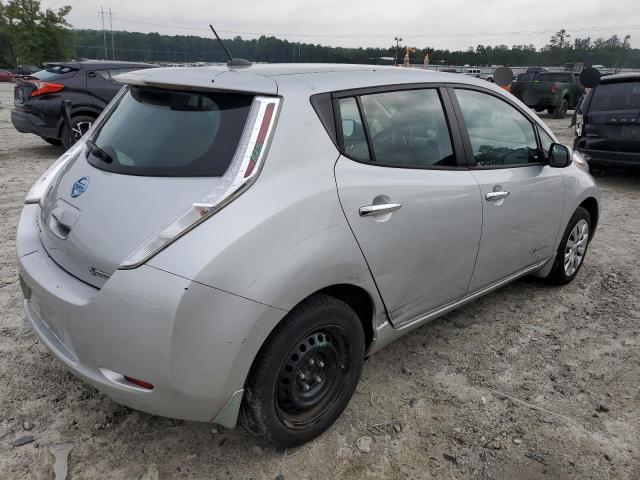 1N4AZ0CP0FC320323 - 2015 NISSAN LEAF S SILVER photo 3