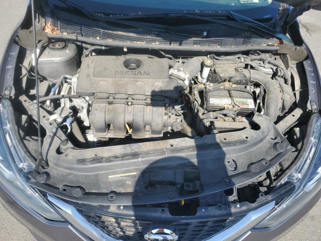 3N1AB7AP5KY331588 - 2019 NISSAN SENTRA S GRAY photo 11