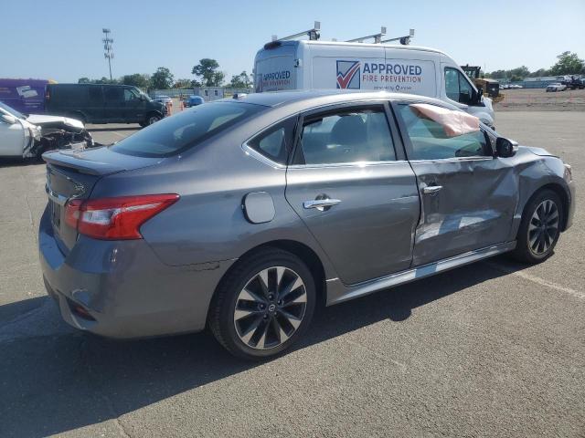 3N1AB7AP5KY331588 - 2019 NISSAN SENTRA S GRAY photo 3