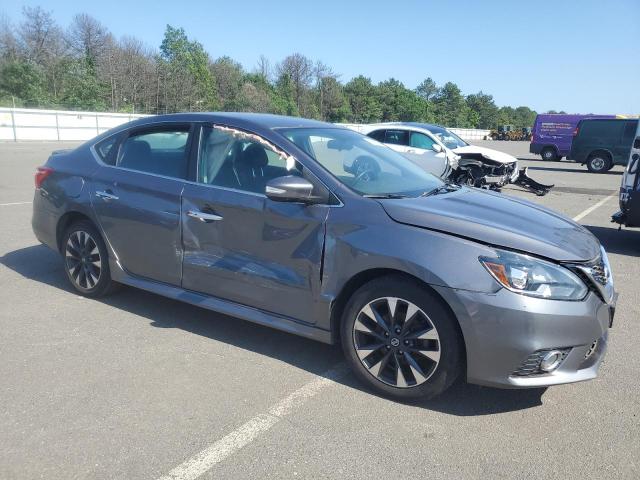 3N1AB7AP5KY331588 - 2019 NISSAN SENTRA S GRAY photo 4