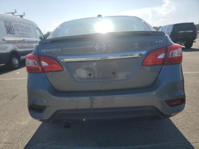 3N1AB7AP5KY331588 - 2019 NISSAN SENTRA S GRAY photo 6