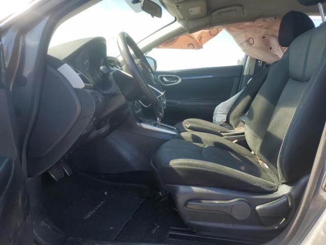 3N1AB7AP5KY331588 - 2019 NISSAN SENTRA S GRAY photo 7