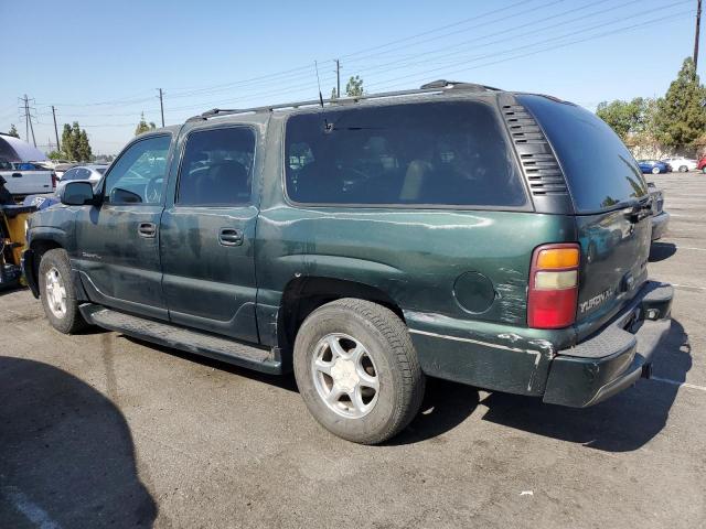 1GKFK66U81J254444 - 2001 GMC DENALI XL K1500 GREEN photo 2