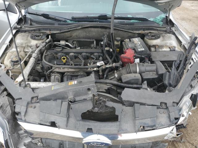 3FAHP0HA5BR128707 - 2011 FORD FUSION SE SILVER photo 11