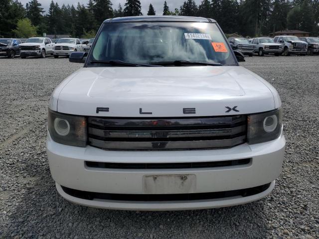 2FMHK6DC9BBD17079 - 2011 FORD FLEX LIMITED WHITE photo 5