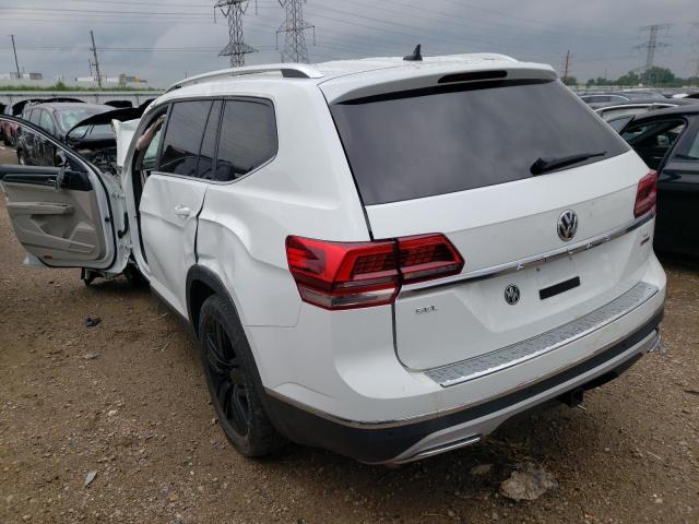 1V2MR2CA4KC611897 - 2019 VOLKSWAGEN ATLAS SEL WHITE photo 2