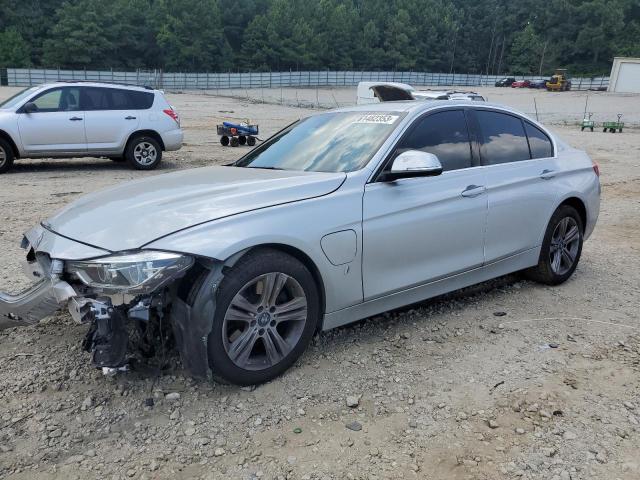 WBA8E1C51JA755975 - 2018 BMW 330E SILVER photo 1