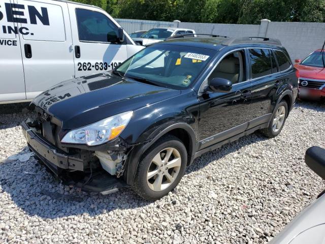 4S4BRCJC8D3306341 - 2013 SUBARU OUTBACK 2.5I LIMITED BLACK photo 1