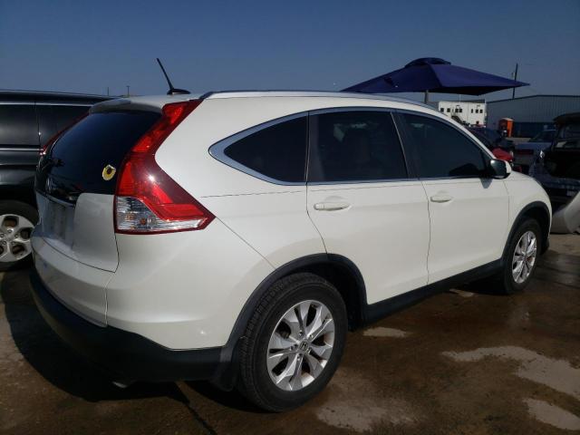 5J6RM3H72DL022739 - 2013 HONDA CR-V EXL WHITE photo 3