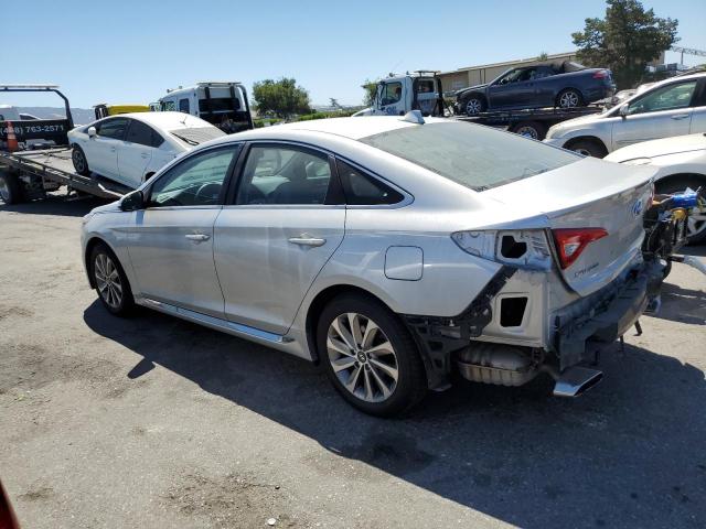 5NPE34AF9HH538590 - 2017 HYUNDAI SONATA SPORT SILVER photo 2