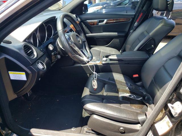 WDDGF8AB6DR267114 - 2013 MERCEDES-BENZ C 300 4MATIC BLACK photo 7