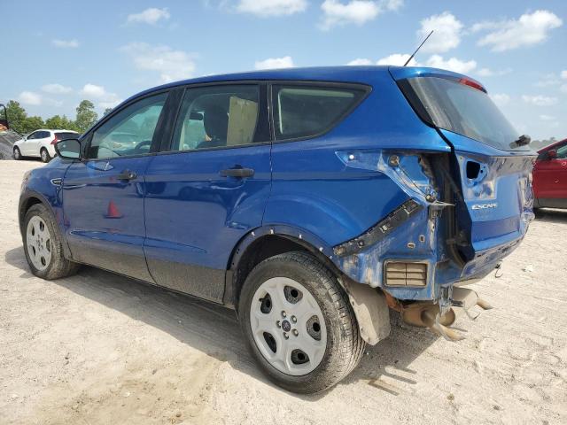 1FMCU0F76JUA41695 - 2018 FORD ESCAPE S BLUE photo 2