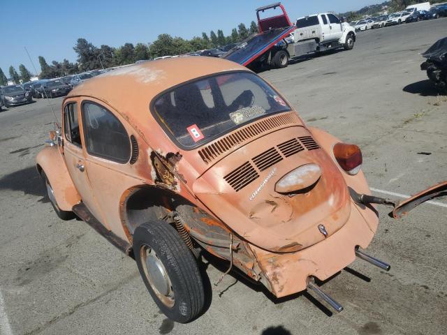 134Z527922 - 1974 VOLKSWAGEN BEETLE ORANGE photo 2