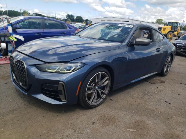 WBA13AR06MCE83387 - 2021 BMW M440XI BLUE photo 1