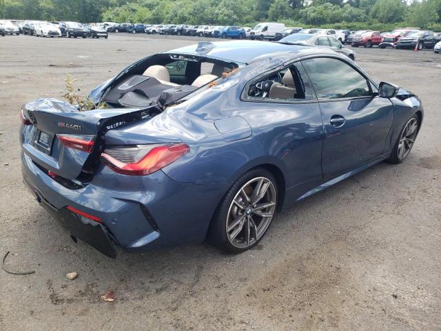 WBA13AR06MCE83387 - 2021 BMW M440XI BLUE photo 3